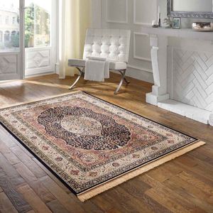 Perzisch Tapijt - Regal Ariadne - Donkerblauw - 135x195 cm