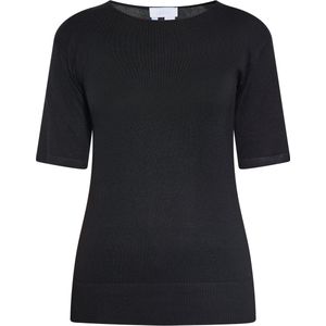 usha - T-Shirt - Ribbeltricot - Korte Mouwen