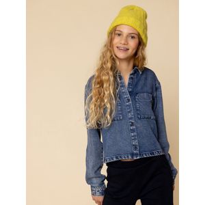LOOXS 10sixteen - Blouse - Blauw - 100% Lyocell Denim