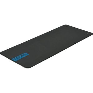 Toorx Yogamat - Fitnessmat - Sportmat Studio gemaakt van zacht rubber - 120 x 60 x 1 cm - zwart - met ophangogen