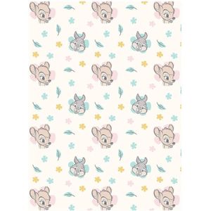 Disney Bambi Fleeceplaid Flower - 110 x 150 cm - Polyester