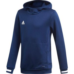 adidas - T19 Hoody Y - Sport Hoodie Kinderen - 116 - Blauw