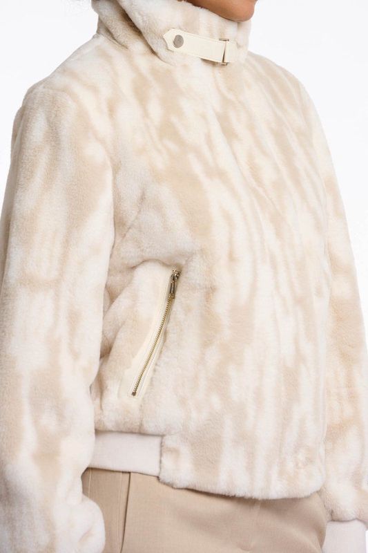 Rino&Pelle - Ambra Jacket - Damesjas - Beige Print