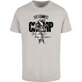 Mister Tee Shirt 'The Greatest'  lichtgrijs / zwart
