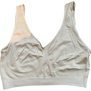 Comfort bra - Beha - 6008 van Bamboe in grote maten XXL/XXXL (44-48) beige