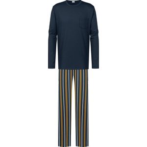 Mey Tweedelige Pyjama Big Striped Heren 34056 174 indigo 56