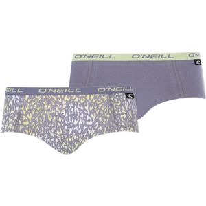 O'Neill - Dames Hipster 2-pack - Animal Blue - Maat S