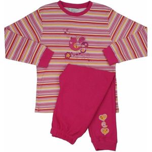 Angelfish Meisjes Pyjama - 100% Katoen - Roze - Maat 116