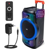 Pyle - Grote Bluetooth Luidspreker - Draagbare Karaoke Speaker - 160W - True Wireless Stereo Systeem