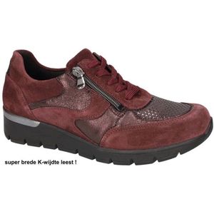 Waldlaufer - K-Ramona - Sneakers - Zwart - Leer - Super Brede K-Wijdte