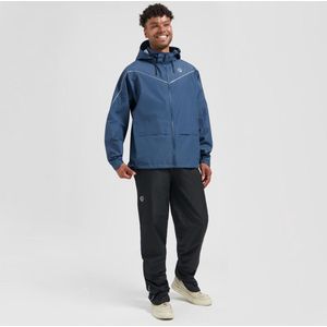 Rogelli Commuter Essential Regenpak - Dames en Heren - Waterdicht - Regenjas en Regenbroek - Blauw