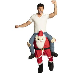 Boland - Kostuum Funny Santa (one size) - Volwassenen - Kerstman - Kerst