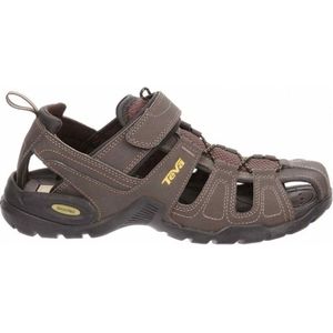 Teva M FOREBAY - Heren Sandalen - Bruin/Rood/Oranje - Maat 44.5