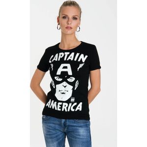 Logoshirt T-Shirt Captain America – Portrait