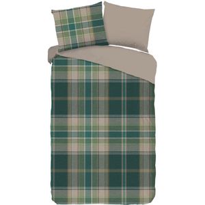 Good Morning - Dekbedovertrek Strepen - 140x200 cm - Ademend en Anti-allergisch