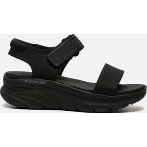 Skechers D'Lux Walker New Block sandalen zwart - Maat 36