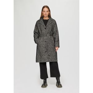 Mantel - Wolmix - Strikceintuur