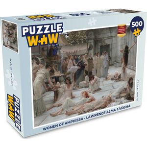 Puzzel Women of Amphissa - Lawrence Alma Tadema - Legpuzzel - Puzzel 500 stukjes