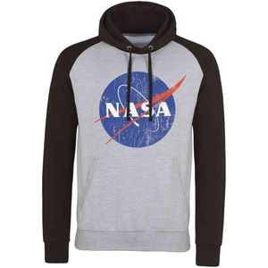 NASA - Washed Insignia - Hoodie - Grijs/Zwart