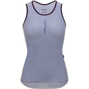 Santini - Delta - Mouwloos Basislaagshirt - Grijs - Dames