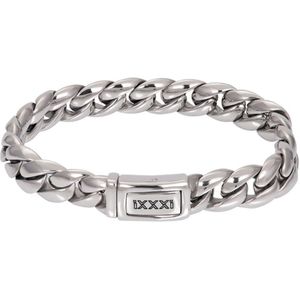 iXXXi-Men-Lombok-Zilver-Heren-Armband (sieraad)-19cm