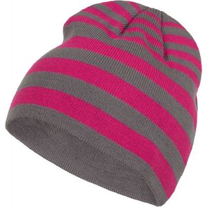 Loap - Striped Winterdop - Muts - Grijs - Wol