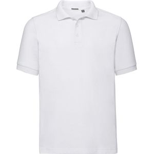 Russell Heren Poloshirt op maat Pique Polo (Wit)