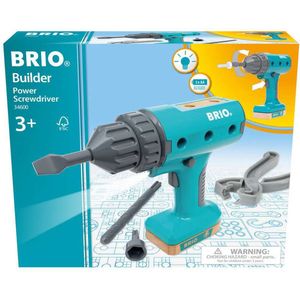 BRIO Builder - 34600 Elektrische schroevendraaier | Educatief rollenspel- & bouwspeelgoed voor kinderen vanaf 3 jaar