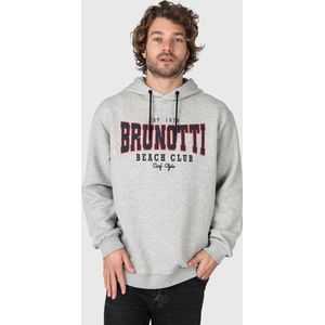 Brunotti Evans-R Heren Sweater - Mid Grey Melee - XL