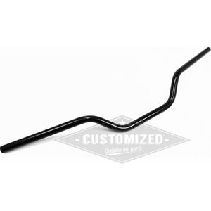 1 inch (25,4mm) Stuur Street Track 10cm Zwart voor Harley-Davidson