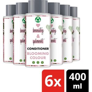 Love Beauty and Planet Muru Muru Butter & Rose Blooming Colour Conditioner - 6 x 400 ml - Voordeelverpakking