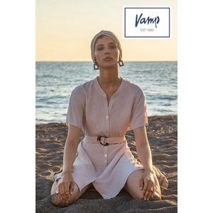 Vamp Blouse/Jurk met ceintuur - Maat S