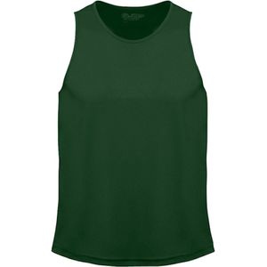 Heren tanktop 'Cool Vest' Bottle Green - M