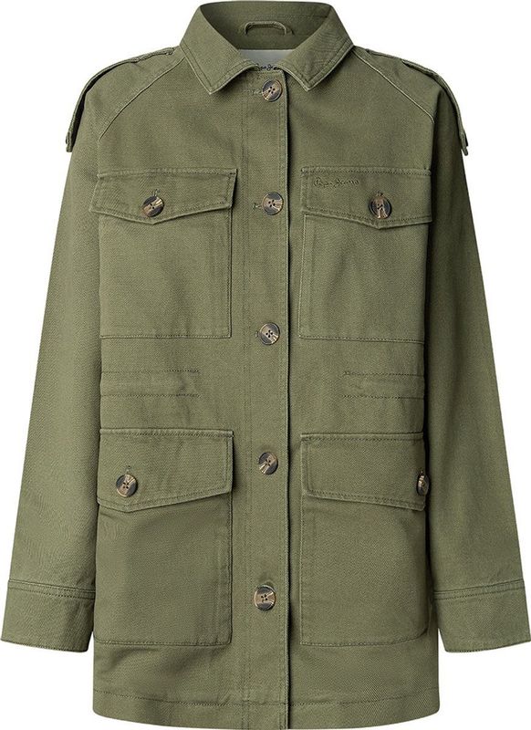 Pepe Jeans Sienna Jas Groen M Vrouw