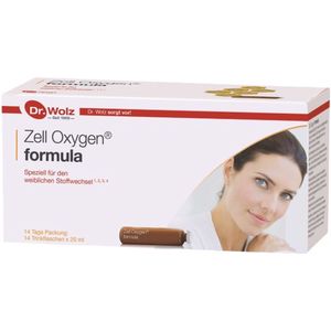 Dr. Wolz - Zell Oxygen Formula - speciaal voor vrouwelijke stofwisseling - 14 ampullen kuur