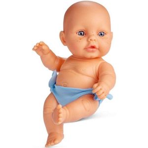 Berjuan Babypop Newborn 20 Cm Meisjes Vinyl/textiel Blauw