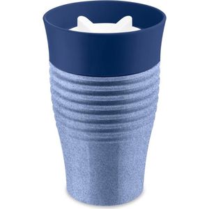 Herbruikbare Koffiebeker, 0.4 L, Organic Blauw - Koziols-sSafe To Go