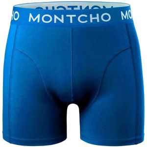 MONTCHO - Dazzle Series - Boxershort Heren - Onderbroeken heren - Boxershorts - Heren ondergoed - 1 Pack - Blauw - Heren - Maat 3XL