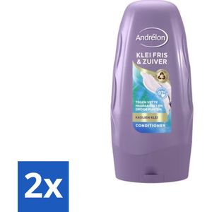 Andrélon - Special - Klei Fris & Zuiver - Conditioner - 250 ml - Voordeelverpakking - 2 stuks