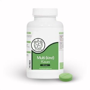 Mr and Mrs Green - Multivitamine Kauwtabletten Kinderen & Volwassenen - Ondersteunt Immuunsysteem & Energie - 60 Tabletten