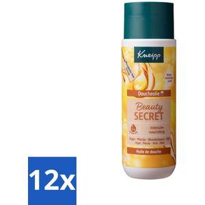Kneipp - Doucheolie - Beauty Secret - 200 ml - Voordeelverpakking - 12 stuks