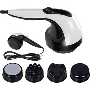 Handmassage Apparaat - Zwart-Wit Design - Compact Massageapparaat Voor Spieren - Voor Diepe Ontspanning En Flexibel Gebruik