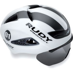 Rudy Project Helm Boost 1 Wit - Graphite Matte - With Removable Optical Shield - S-M 54-58 - Helm