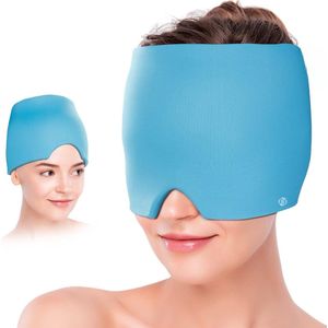 Equivera Migraine Masker - Migraine Muts - Hoofdpijn Masker - Hoofdpijn Verlichting - Koel Masker - Anti-Stress