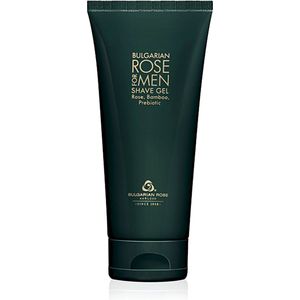Shave gel Rose For Men | Verzachtende scheergel voor mannen met bamboe extract en 100% natuurlijke Bulgaarse rozenolie en rozenwater