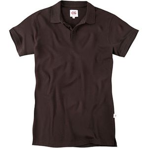 Workwear Herenpolo 'Iseo' met korte mouw Chocolate - XL