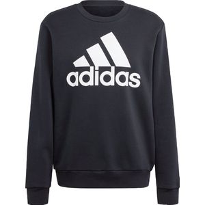 adidas Sportswear Essentials Fleece Big Logo Sweatshirt - Heren - Zwart- 2XL