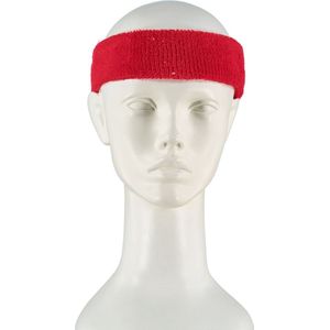 Apollo - Feest hoofdband - gekleurde hoofdband rood one size