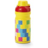 Room Copenhagen - LEGO Drinkfles - Rood en Geel - 390 ml - Kindvriendelijk Ontwerp