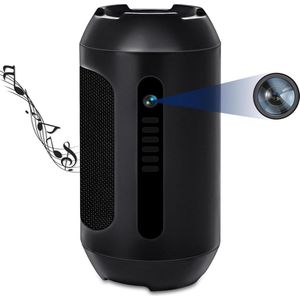 1080P HD Mini Draadloze Verborgen Camera Beveiliging Surveillance Nanny Camera met Video en Audio Bewegingsdetectie Nachtzicht 15 uur speeltijd 128 GB - Spy Speaker Camera